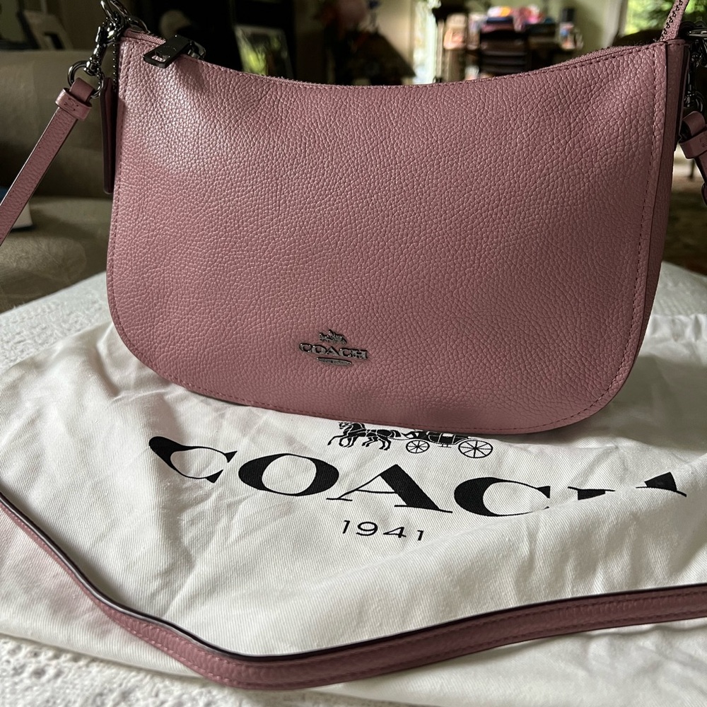 Authentic Coach leather crossbody-handbag - Picture 10 of 10